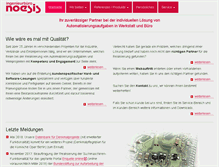 Tablet Screenshot of ib-noesis.de
